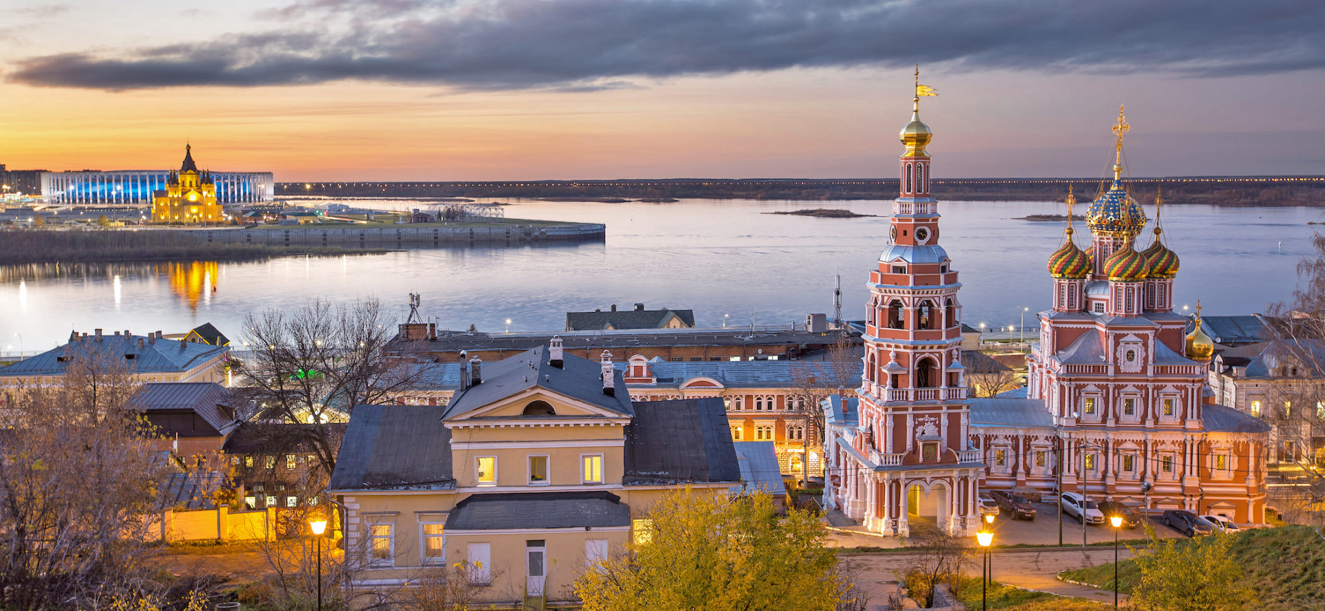 Nizhny Novgorod panoramic view
