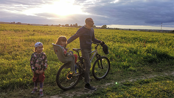 Bike rides in Kizhi