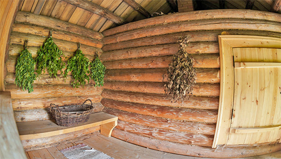 Russian banya. Source: Depositphotos